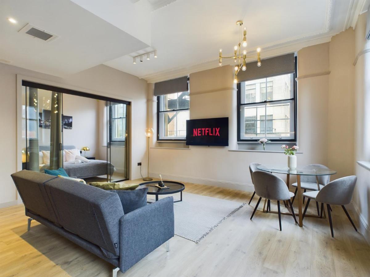 Classy 2Bedroom City Centre Apt Manchester Buitenkant foto